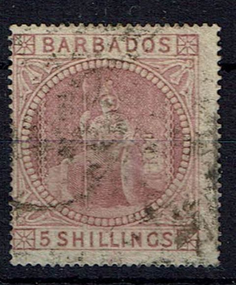 Image of Barbados SG 64 G/FU British Commonwealth Stamp